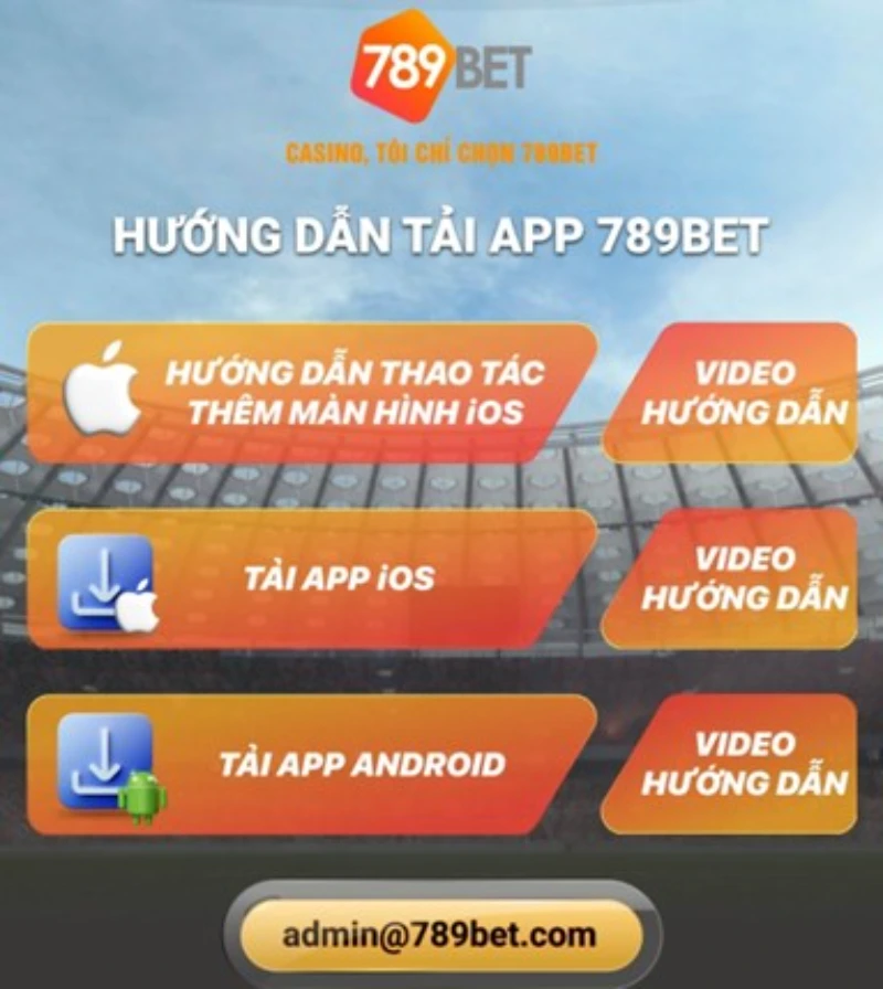Chọn tải app iOS 789BET